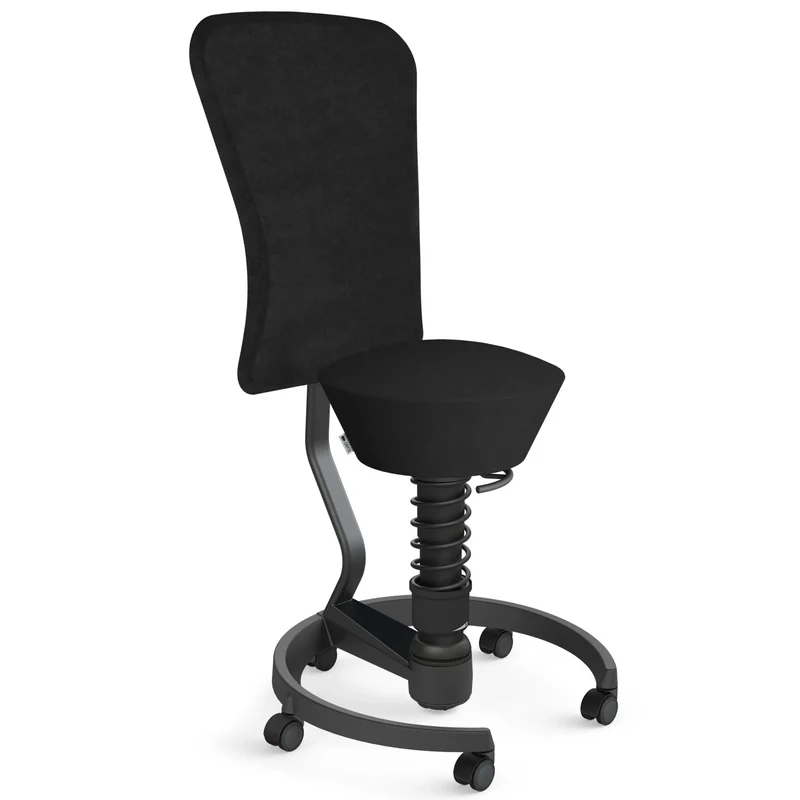 AERIS SWOPPER MIT ROLLEN UND LEHNE | Mikrofaser | Mesh-Gewebe | Wollmischung - Swopper