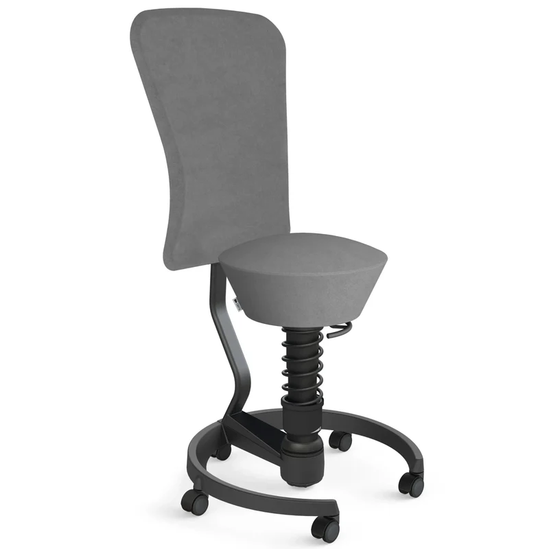 AERIS SWOPPER MIT ROLLEN UND LEHNE | Mikrofaser | Mesh-Gewebe | Wollmischung - Swopper