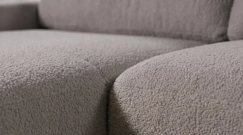 KAWOLA Sofa MARLIN Ecksofa Stoff greige