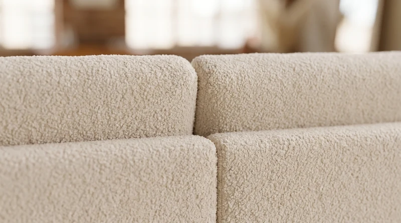 KAWOLA Big Sofa MARLIN Stoff beige