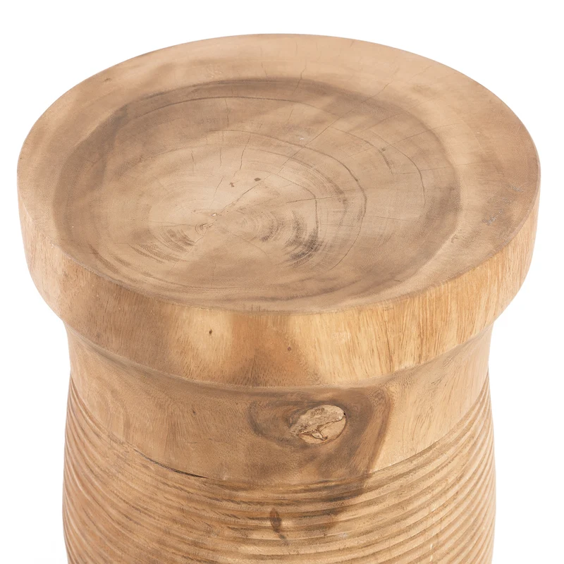 THE EZILI Hocker - Naturfarben
