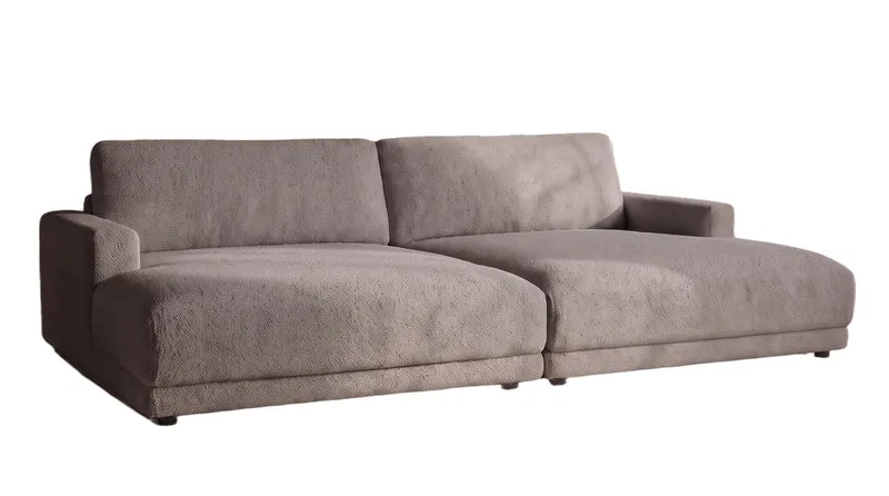 KAWOLA Big Sofa MARLIN Stoff greige