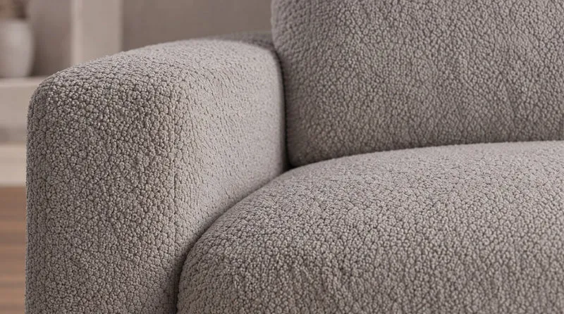 KAWOLA Sofa MARLIN 3-Sitzer Stoff greige