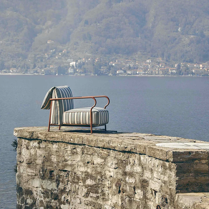 Outdoor Armchair SALÒ by Matteo Thun and Benedetto Fasciana for Unopiù