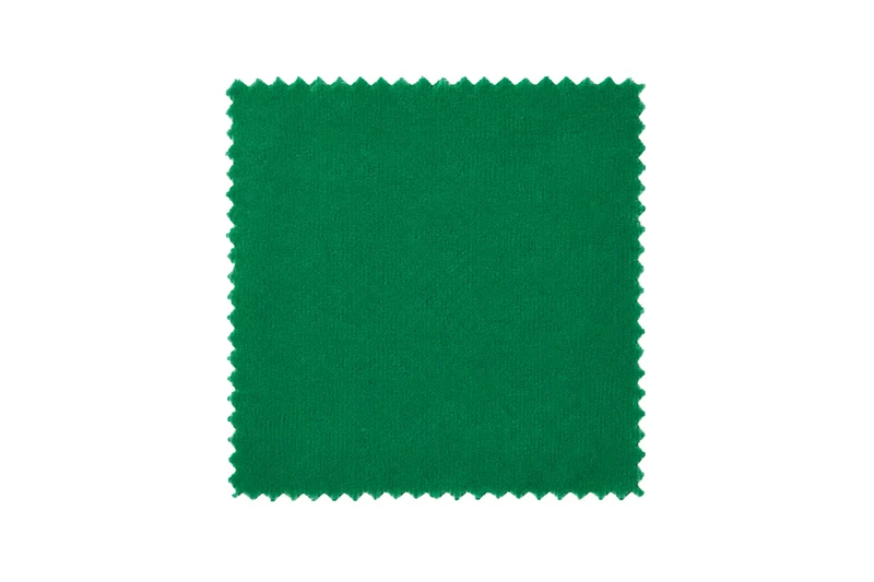 KAWOLA Stoffmuster Velvet grün