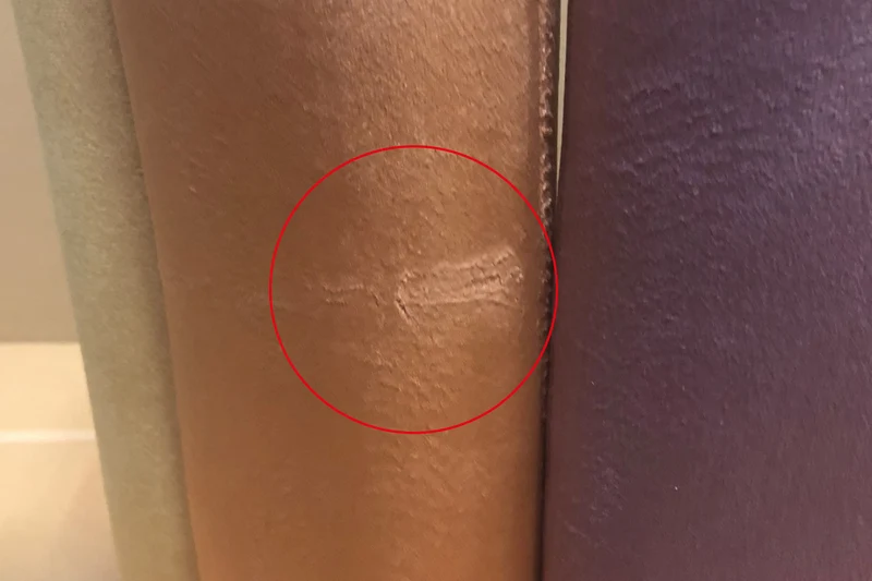 B-Ware KAWOLA Stuhl CARLA Esszimmerstuhl Velvet grün Fuß schwarz
