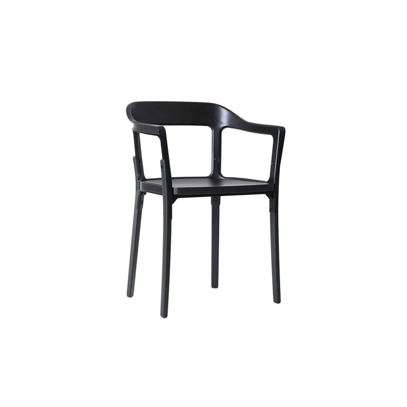 Wood Chair STEELWOOD by Ronan & Erwan Bouroullec for Magis