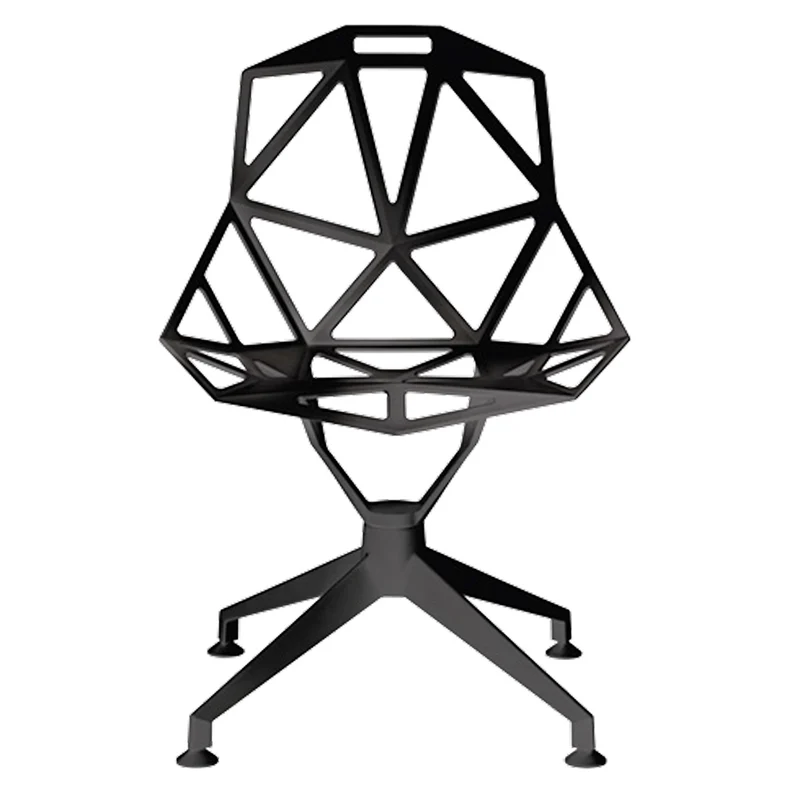 Swivel Chair with Four-Spoke Base ONE by Konstantin Grcic for Magis