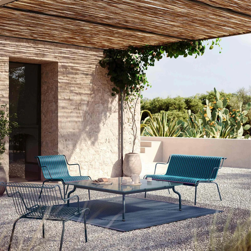 Outdoor Metal Low Armrchair SOUTH by Konstantin Grcic for Magis
