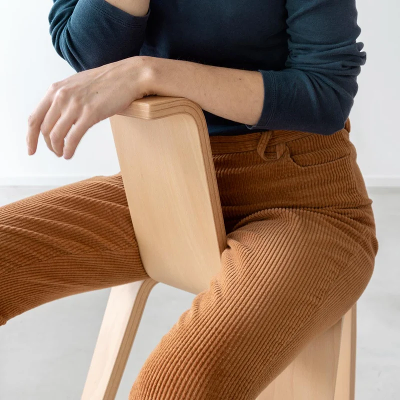 Wood Stool AKA by Konstantin Grcic for Magis