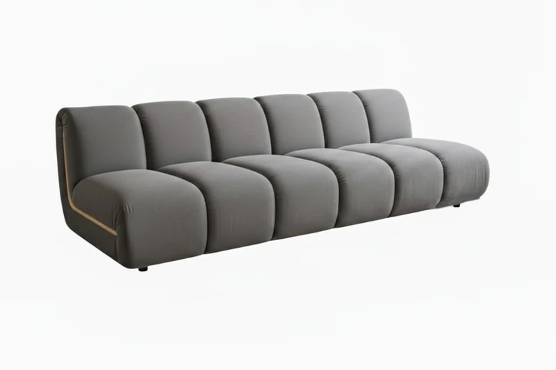 KAWOLA Modulsofa LAYLA 3-Sitzer 3 Module Velvet taupe