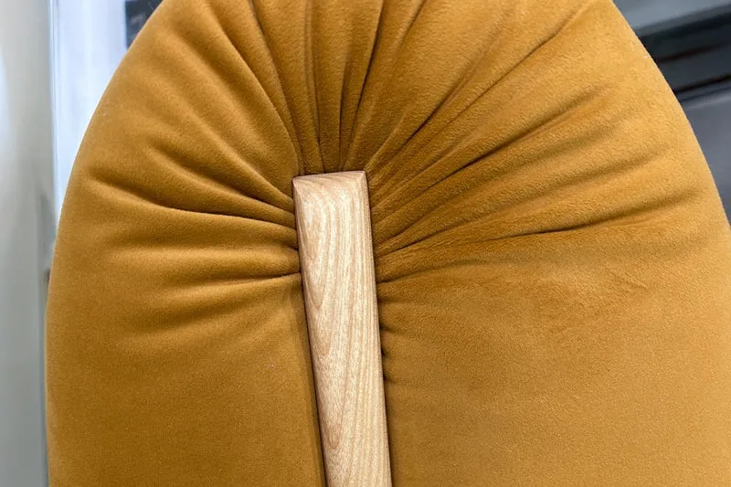 KAWOLA Modulsofa LAYLA Ecksofa 3 Module Velvet gelb
