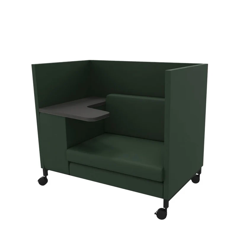 SMV Manhatten Workplace Lounge-Sofa mobil | Lounge-Sessel Brandschutzzertifiziert | schwer entflammbar nach DIN 66084 p-a / B1