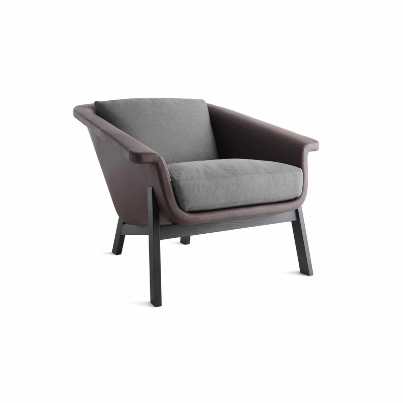 Armchair SIENNA by Studio Balutto & Associati for Horm