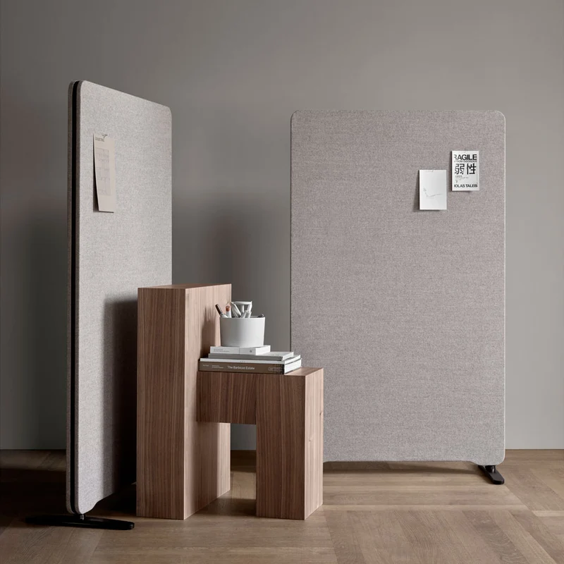 Lintex EDGE Akustik Stellwand | Flexible Trennwand | Mobiler Raumteiler