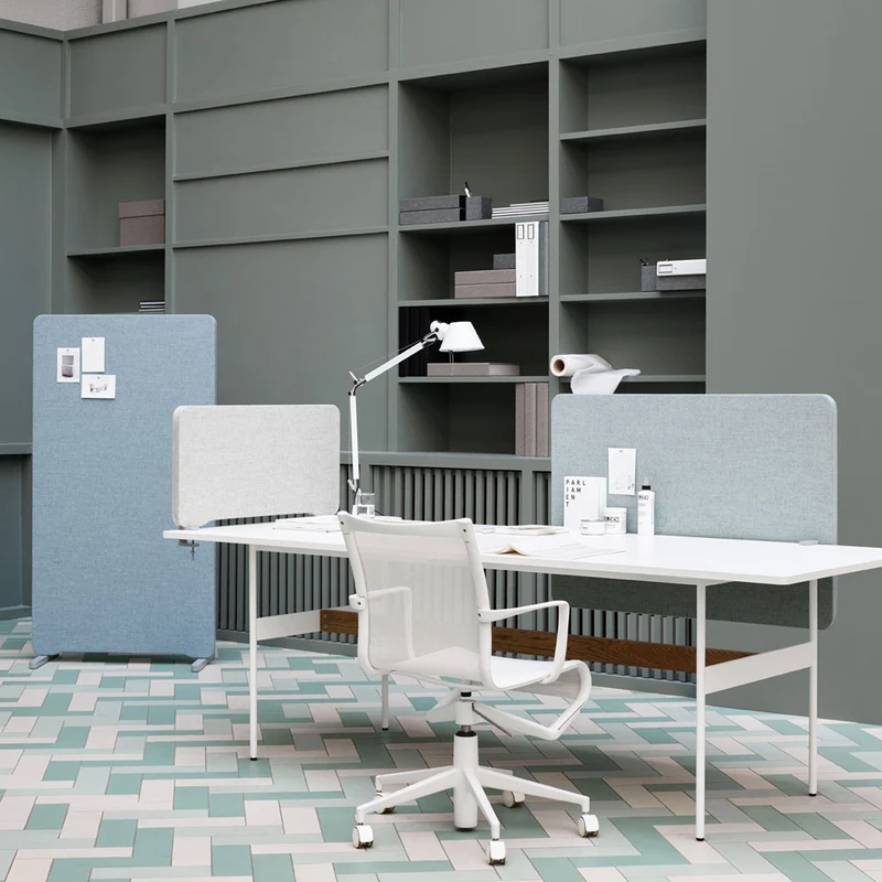 Lintex EDGE Akustik Stellwand | Flexible Trennwand | Mobiler Raumteiler