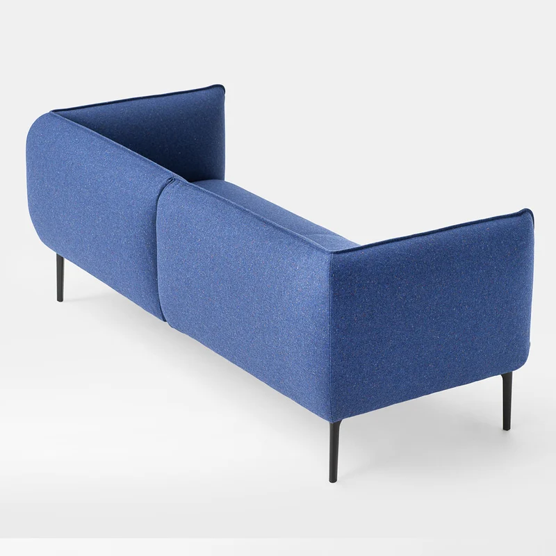 Kastel Klever Lounge 2-Sitzer Sofa – Design Loungesofa | Loungemöbel für moderne Kommunikationszonen