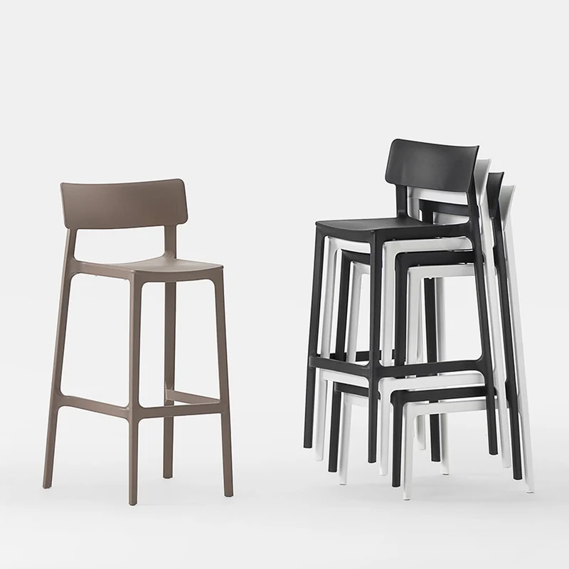 Kastel Klan Barhocker | Tresenstuhl | Barstuhl Kunststoff | Outdoor / Indoor