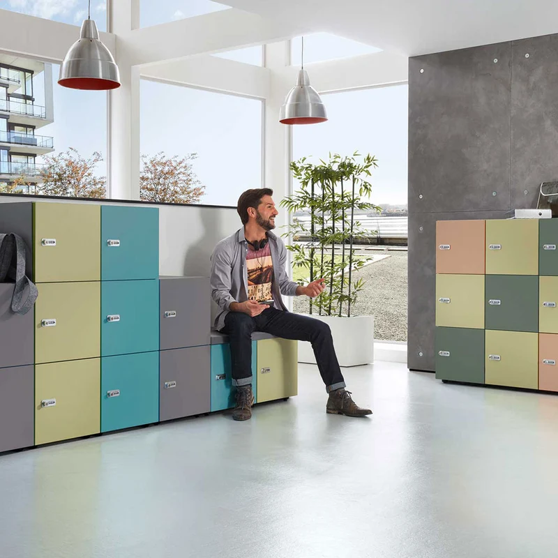 Lockerschrank Style | Schließfachschrank | Büroschrank | 4 + 5OH x 40 cm