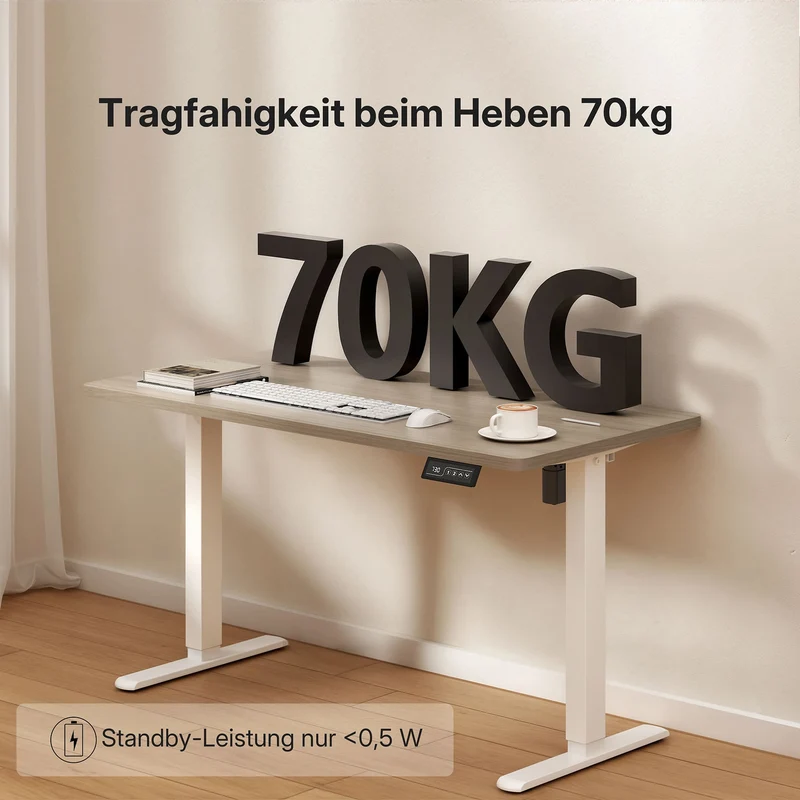 Economy Solid Elektrisch Höhenverstellbarer Schreibtisch