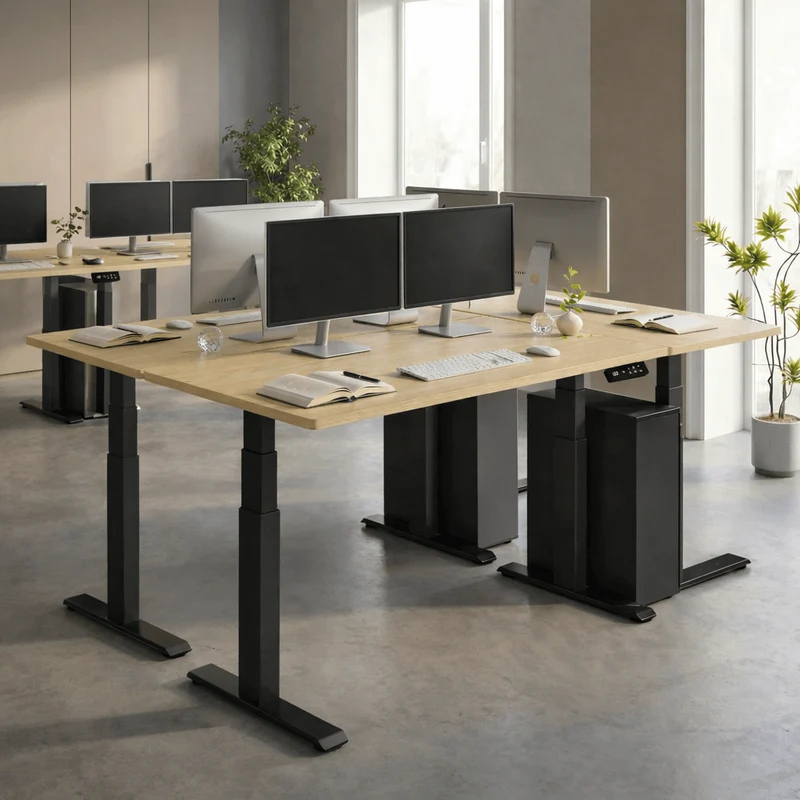 Furniwell Dual Ultra X Pro Höhenverstellbares Tischgestell