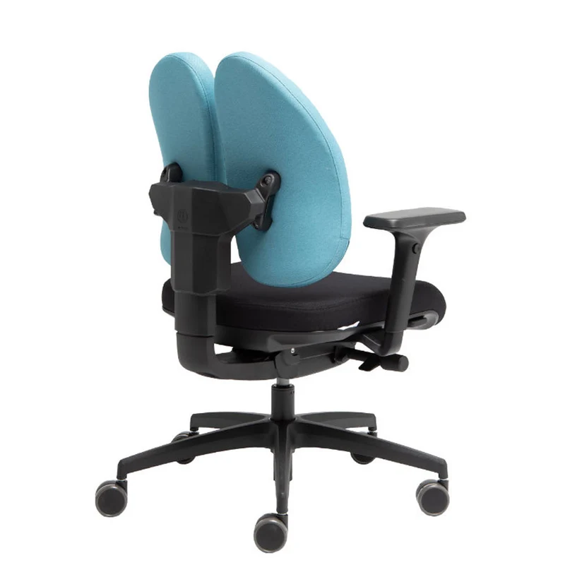 Wupperchair Muvback L2 | 4D Armlehnen | ergo Bürostuhl | geteilter Rücken