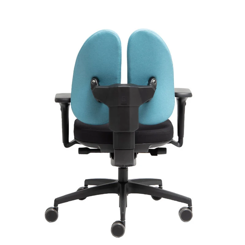 Wupperchair Muvback L2 | 4D Armlehnen | ergo Bürostuhl | geteilter Rücken