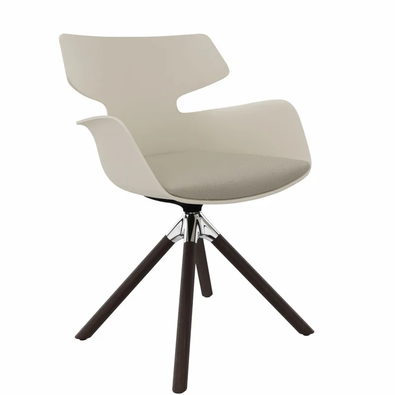 Wiesner Hager bloum mit Sitzpolster | Besucherstuhl | Konferenzstuhl | Design Sessel