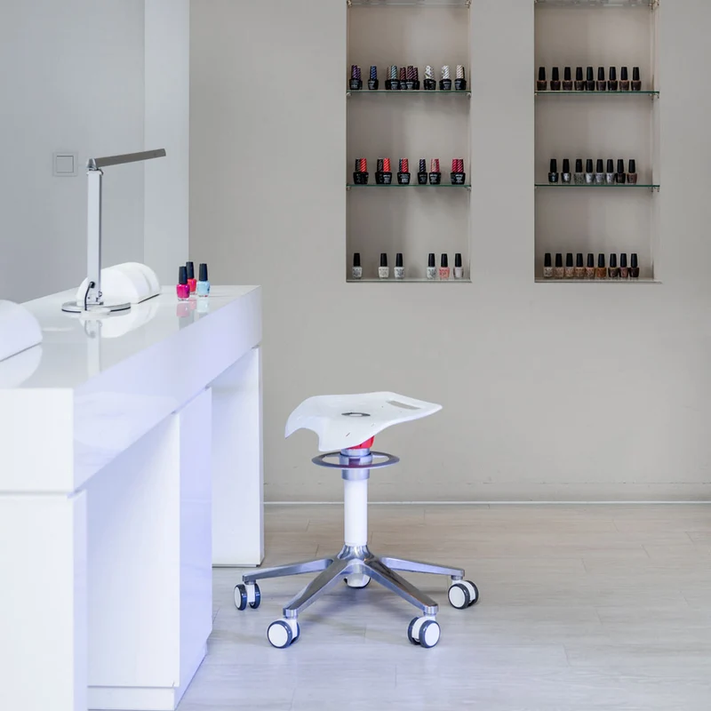 KÖHL ONGO Roll Sattel | ohne Polster | ergonomischer Sitzhocker | Arbeitshocker | Sattelhocker