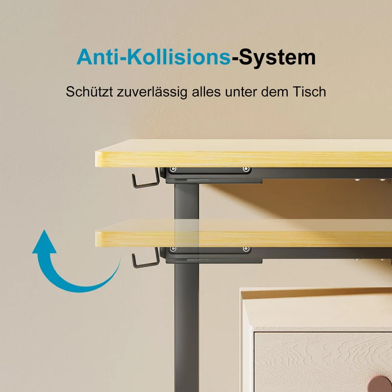 V2 Ultra Elektrisch Höhenverstellbarer Schreibtisch mit Doppelmotor