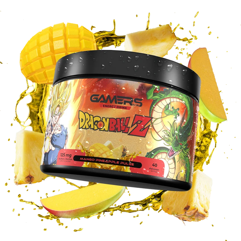 Energy Drink Dragon Ball Z Mango Pineapple Pulse