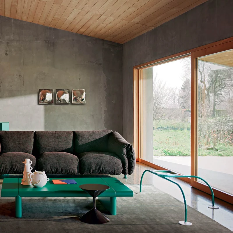 Outdoor Stool ALLUNAGGIO by Achille Castiglioni for Zanotta