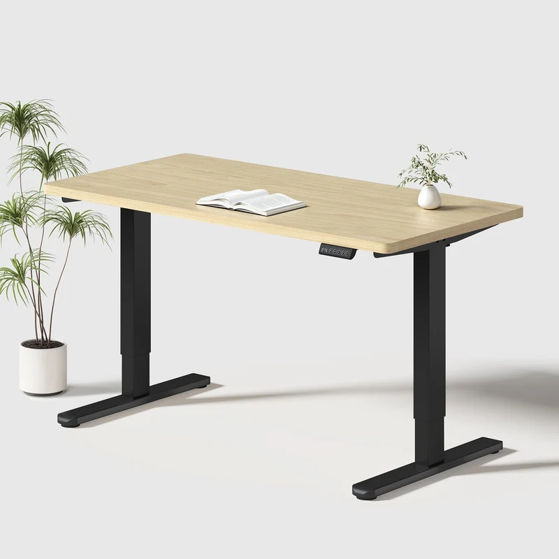 Basic Höhenverstellbarer Schreibtisch mit Entire Board Desktop
