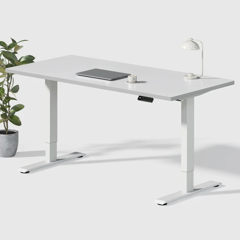 Dual Ultra Tischgestell mit Premium Elektrisch Höhenverstellbarer Schreibtisch
