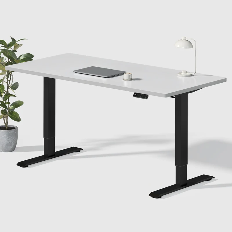 Dual Ultra Tischgestell mit Premium Elektrisch Höhenverstellbarer Schreibtisch