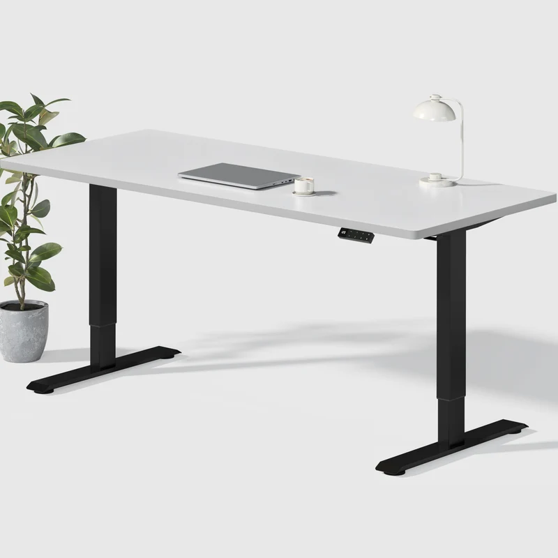 Dual Ultra Tischgestell mit Premium Elektrisch Höhenverstellbarer Schreibtisch