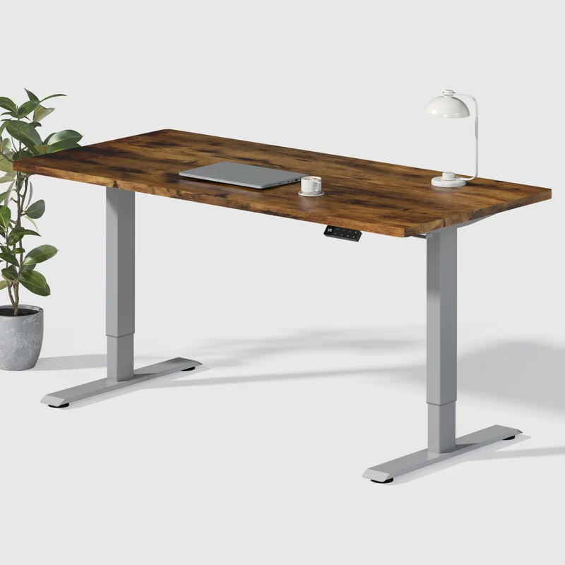 Dual Ultra Tischgestell mit Premium Elektrisch Höhenverstellbarer Schreibtisch