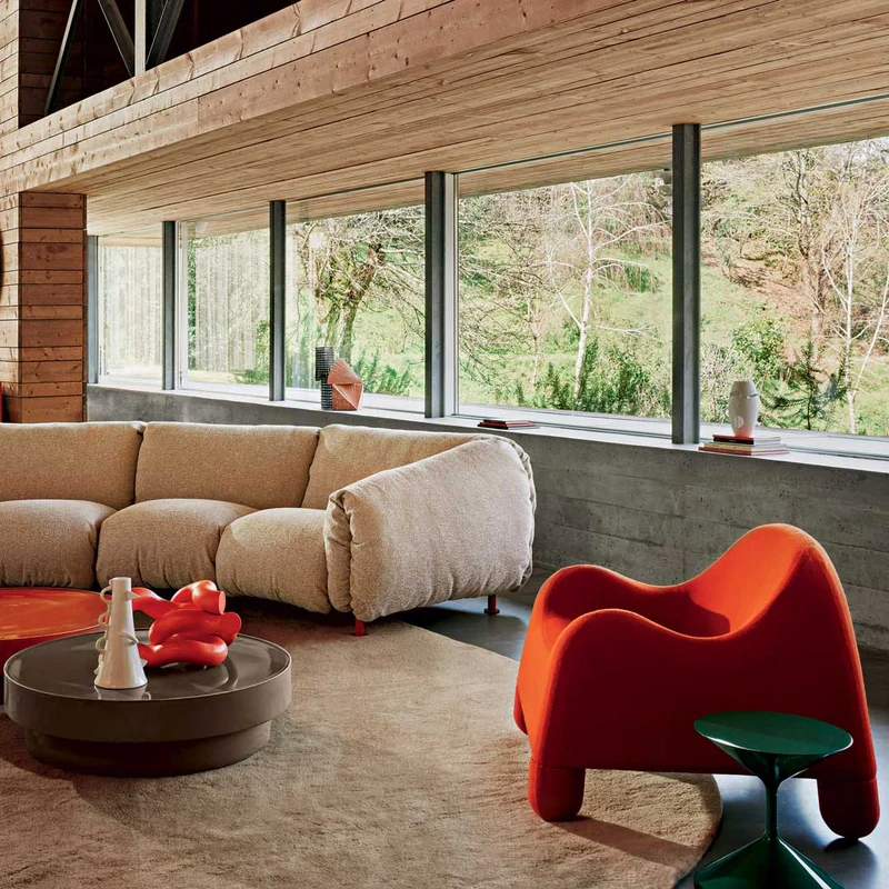 Armchair GOMMA by De Pas, D'Urbino, Lomazzi for Zanotta