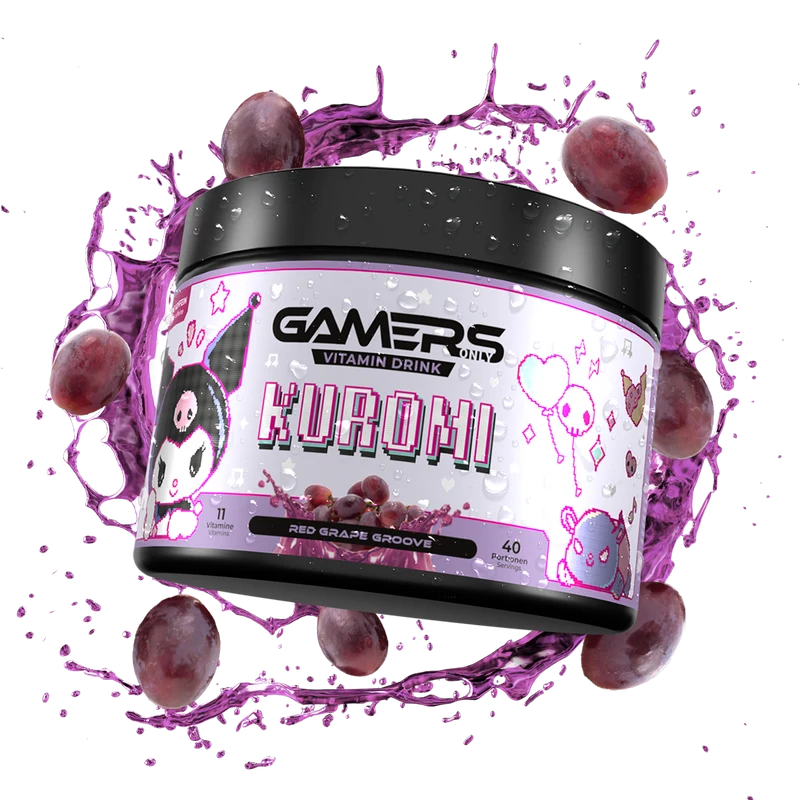 Vitamin Drink Kuromi Red Grape Groove