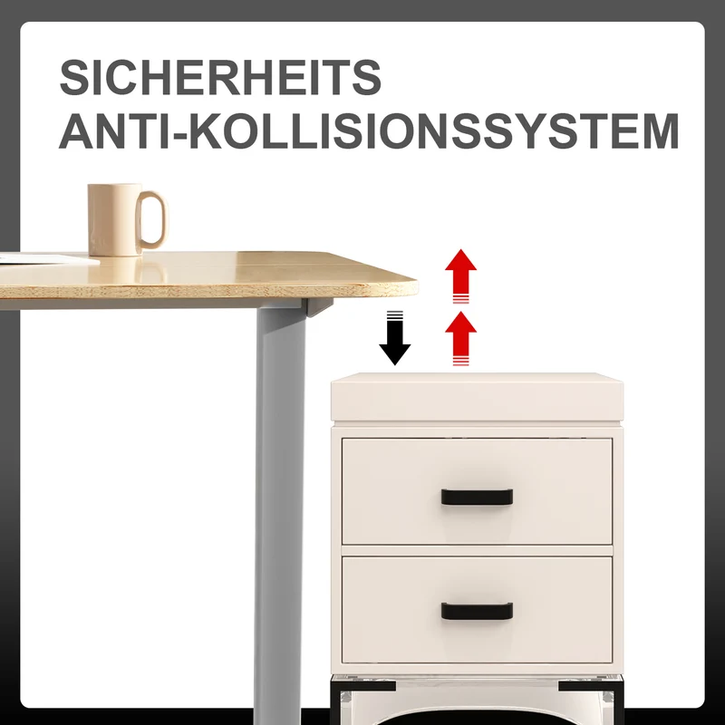 Einzelmotor Höhenverstellbares Tischgestell