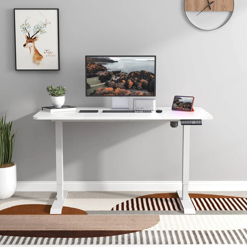Elektrisch Höhenverstellbarer Schreibtisch 140X70 cm
