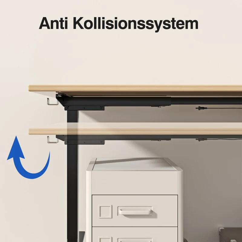 Doppelmotor Höhenverstellbares Tischgestell