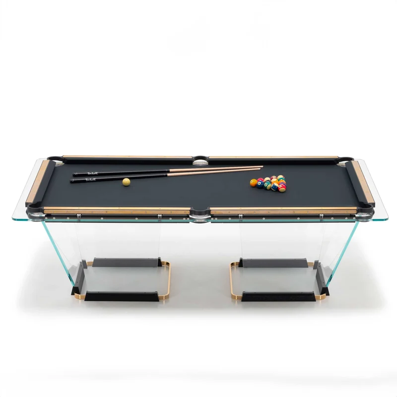 Pool Table T1.3 GOLD by Marc Sadler for Teckell - Limited Edition