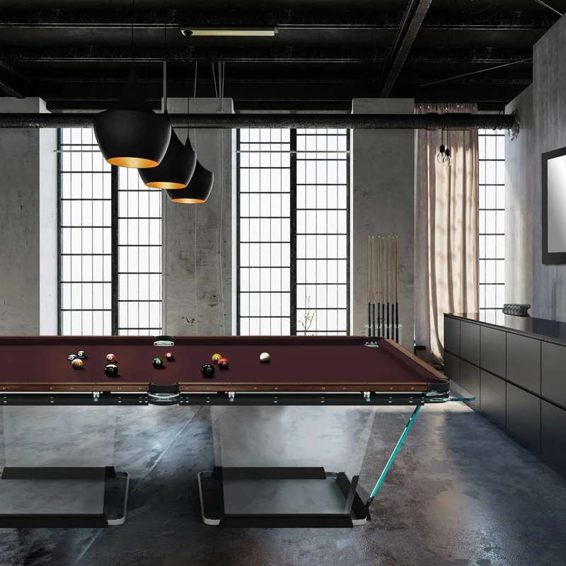 Pool Table T1.3 Wood by Marc Sadler for Teckell