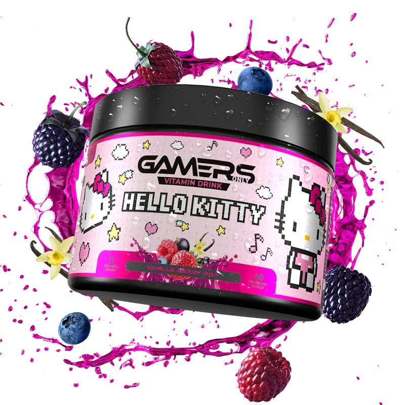 Vitamin Drink Hello Kitty Vanilla Berry Pop