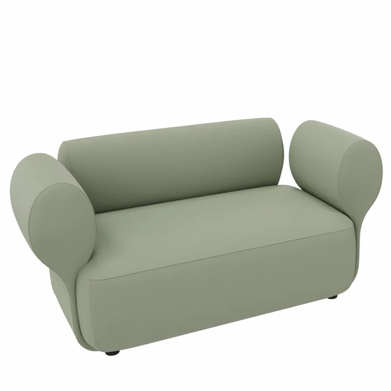 Klipper Lounge 2-Sitzer Sofa Kastel – Design Loungesofa | Sofasystem für moderne Kommunikationszonen