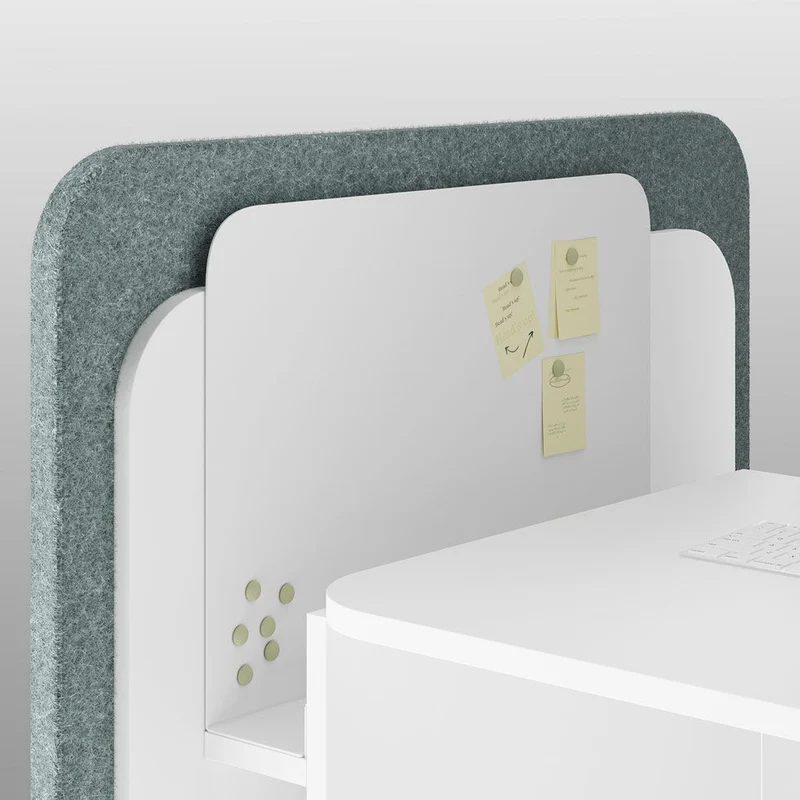 FLATup Schreibtisch FM Sekretär - Home Office Schreibtisch - Mobil auf Rollen
