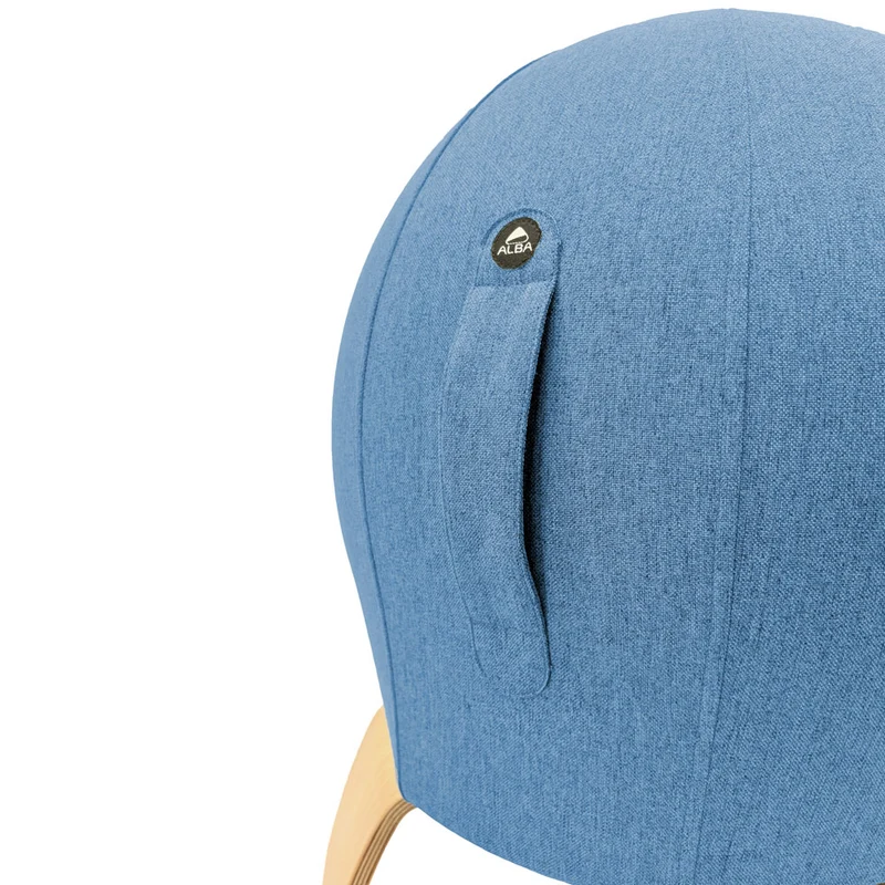 Ergonomischer Sitzball-Hocker Lou von YOS – Aktiver Bürohocker für Homeoffice & Büro
