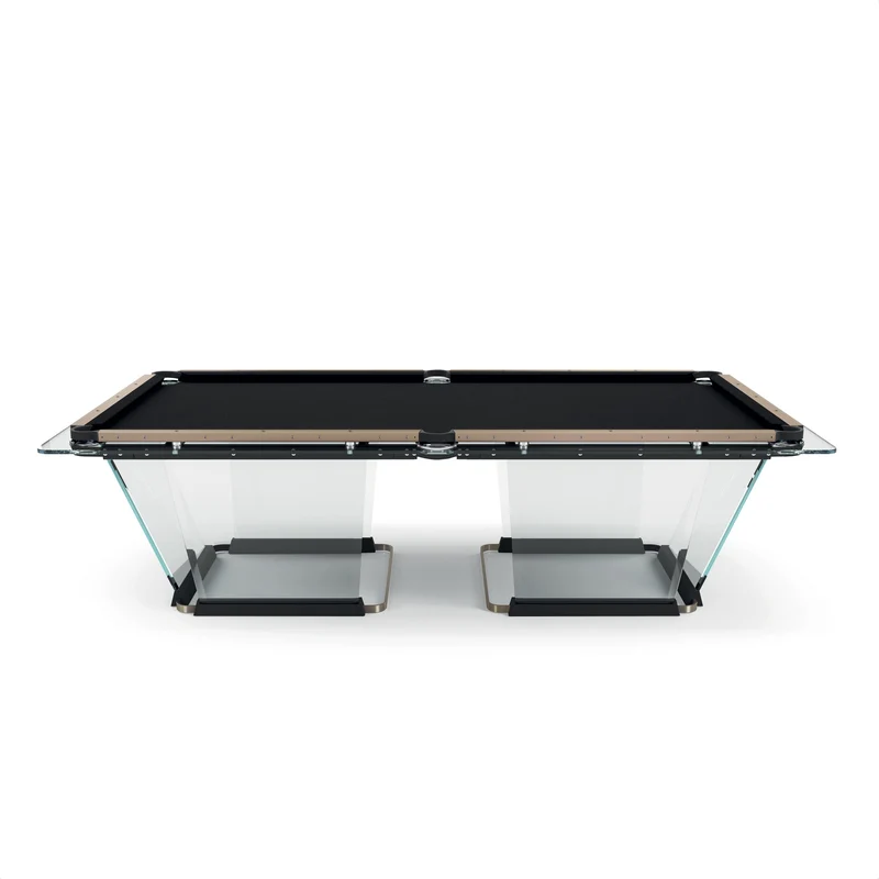 Glass Pool Table T1.1 Bronze by Marc Sadler for Teckell