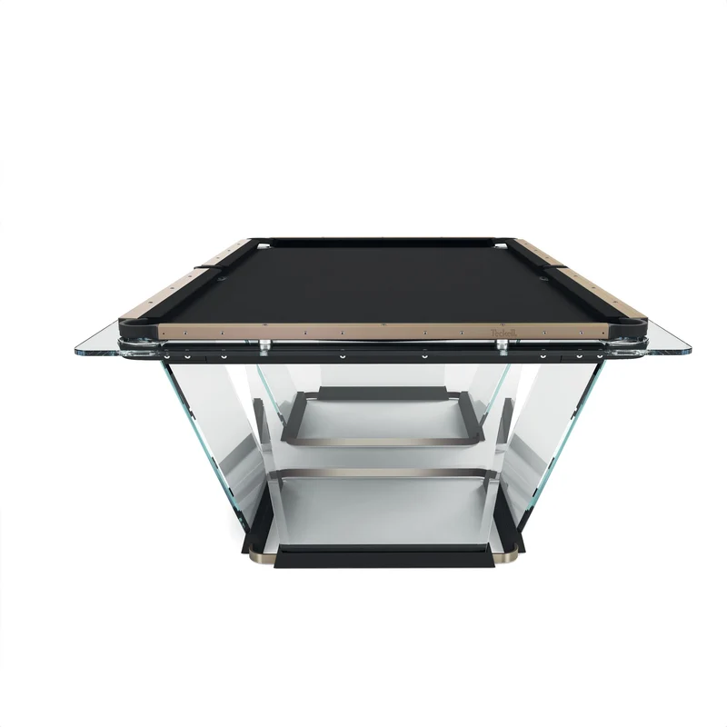 Glass Pool Table T1.1 Bronze by Marc Sadler for Teckell